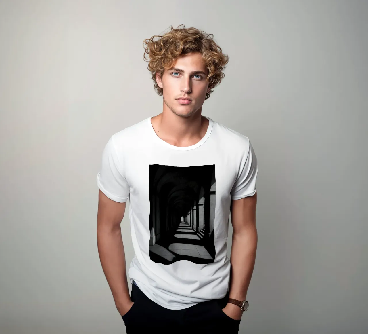 Rome - De schaduwen van de eeuwigheid t-shirt van Black & White