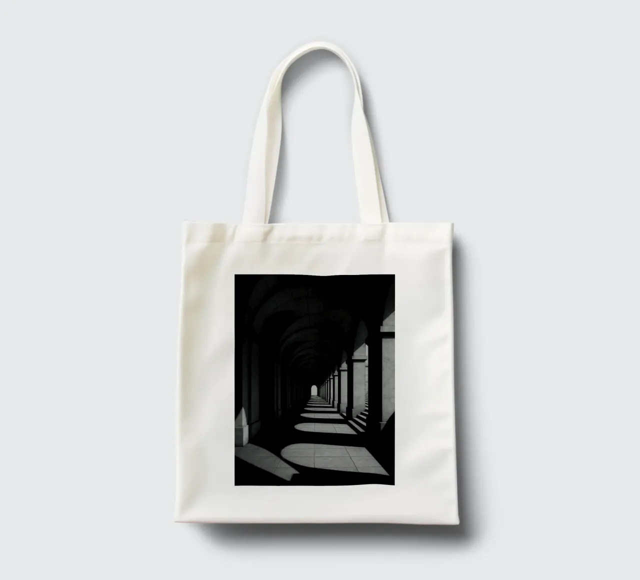 Rome - De schaduwen van de eeuwigheid jute draagtas van Black & White