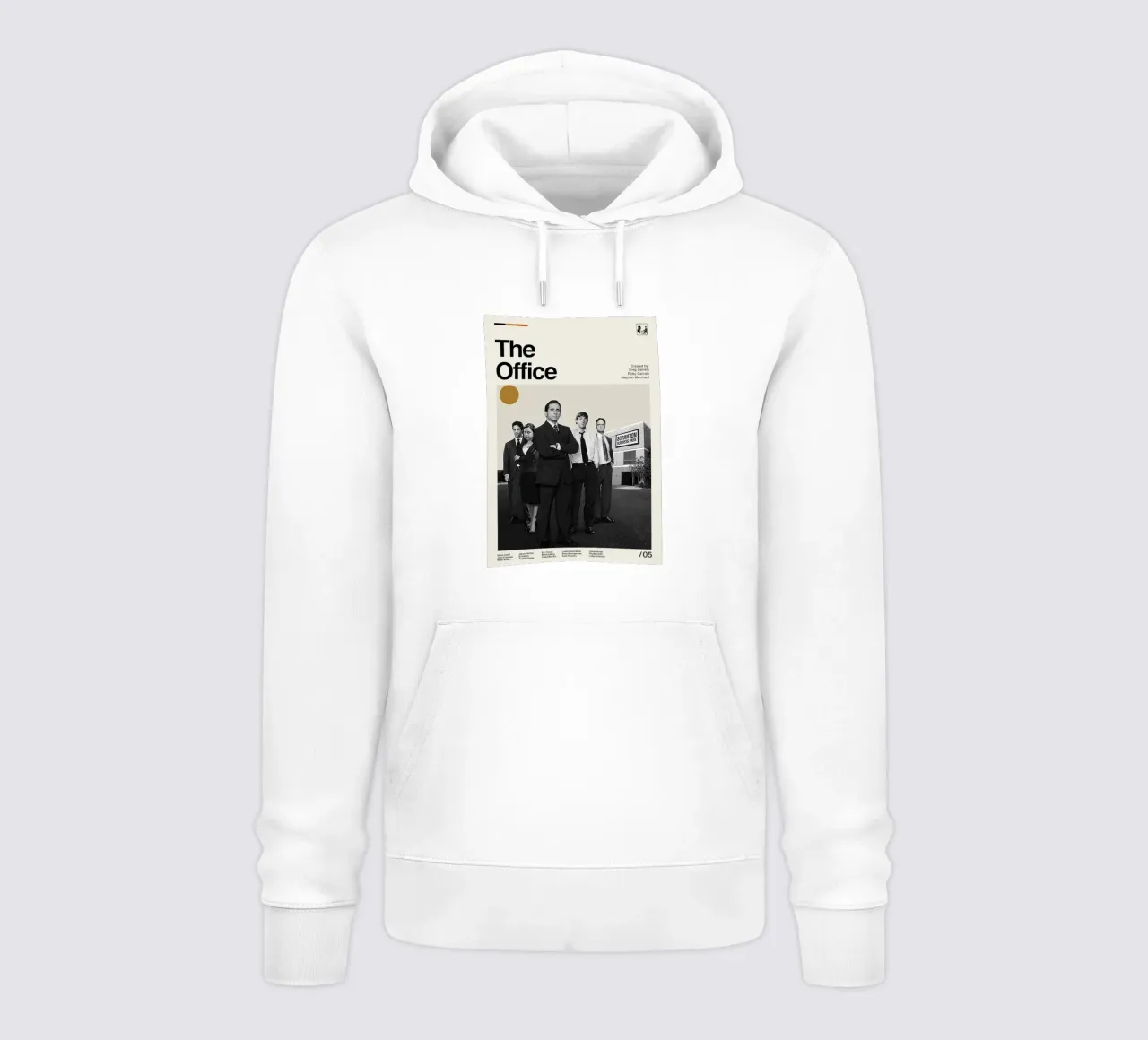 L'ufficio felpa con cappuccio da Attaboy Dsgn