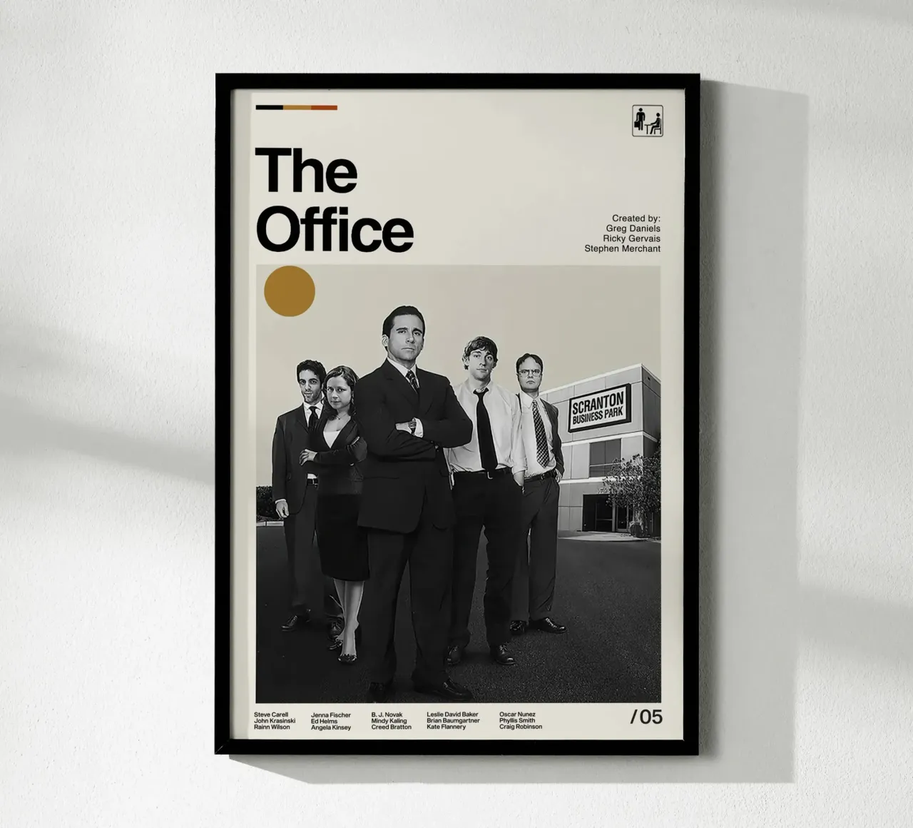 L'ufficio poster con telaio in alluminio da Attaboy Dsgn