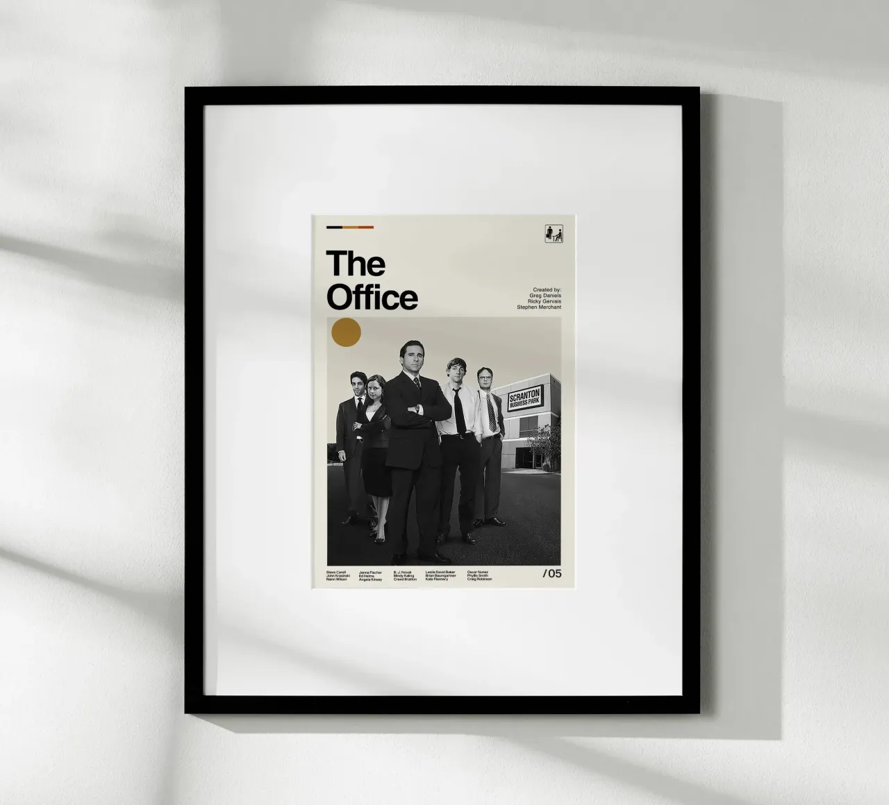 L'ufficio poster con telaio in alluminio da Attaboy Dsgn