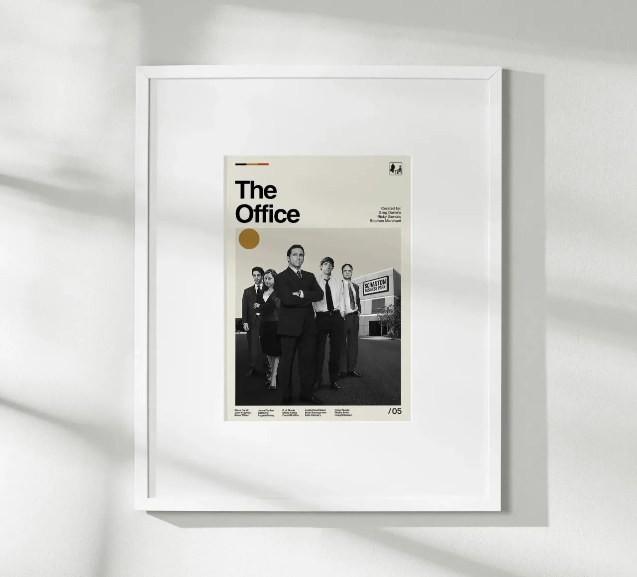 L'ufficio poster con telaio in alluminio da Attaboy Dsgn