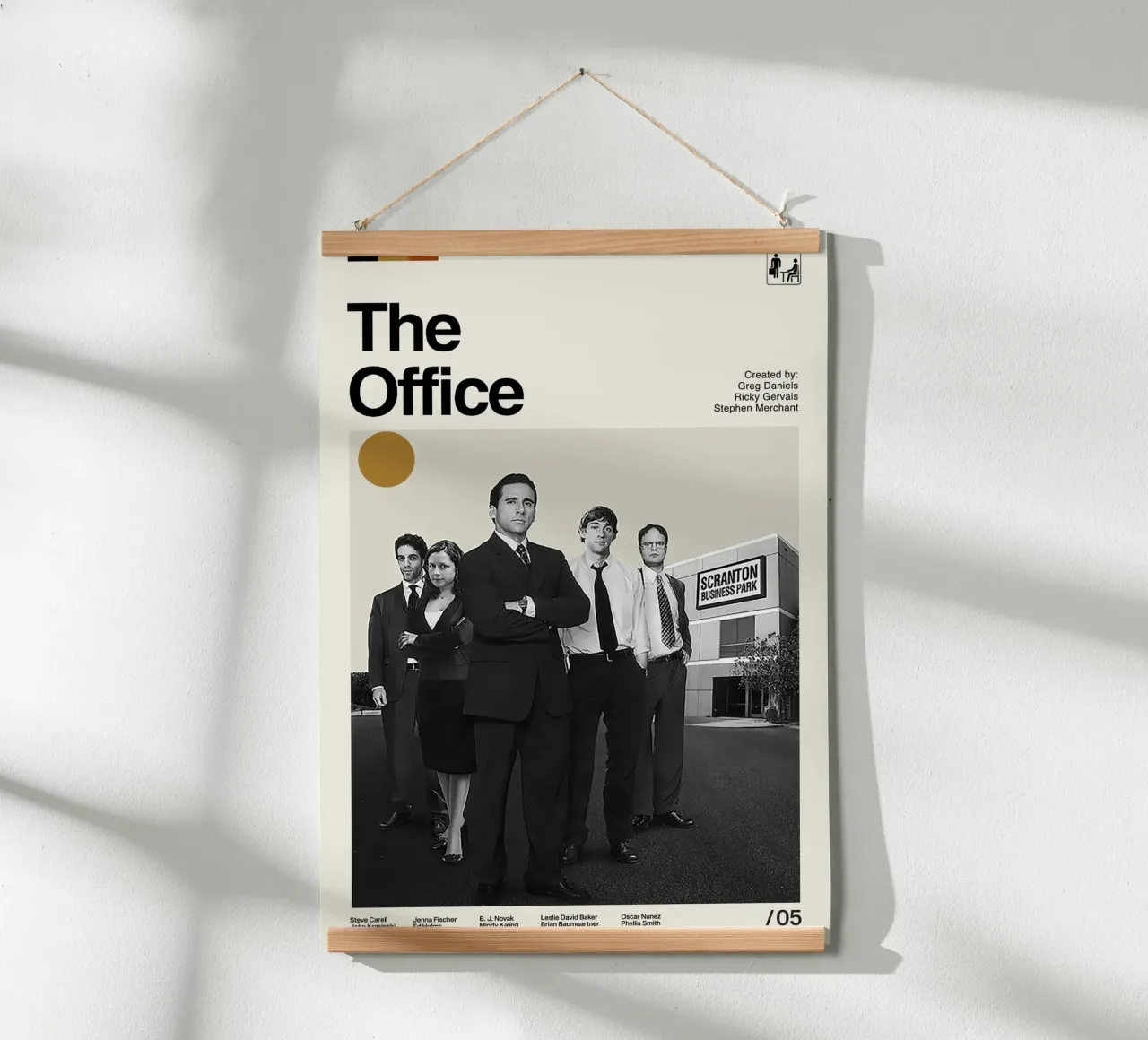 L'ufficio poster con telaio in alluminio da Attaboy Dsgn