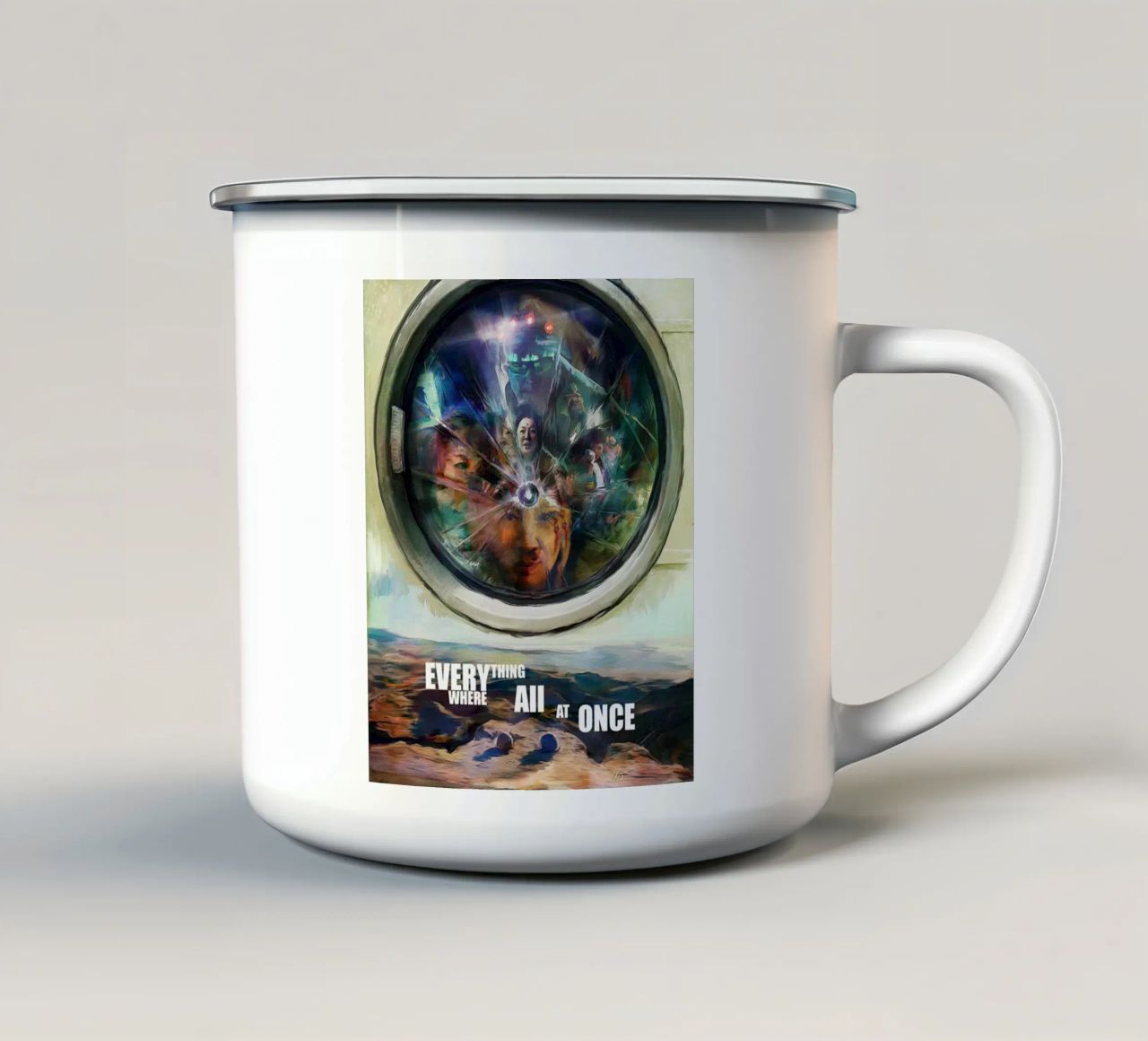 Tutto dappertutto tutto insieme n. 2 tazza in smalto da Junkie Movie 2