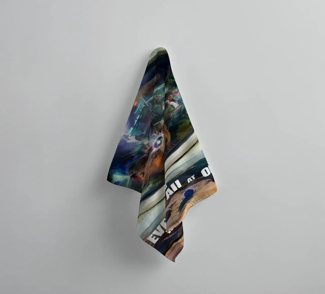 Everything Everywhere All At Once No.2 towel by Junkie Movie 2