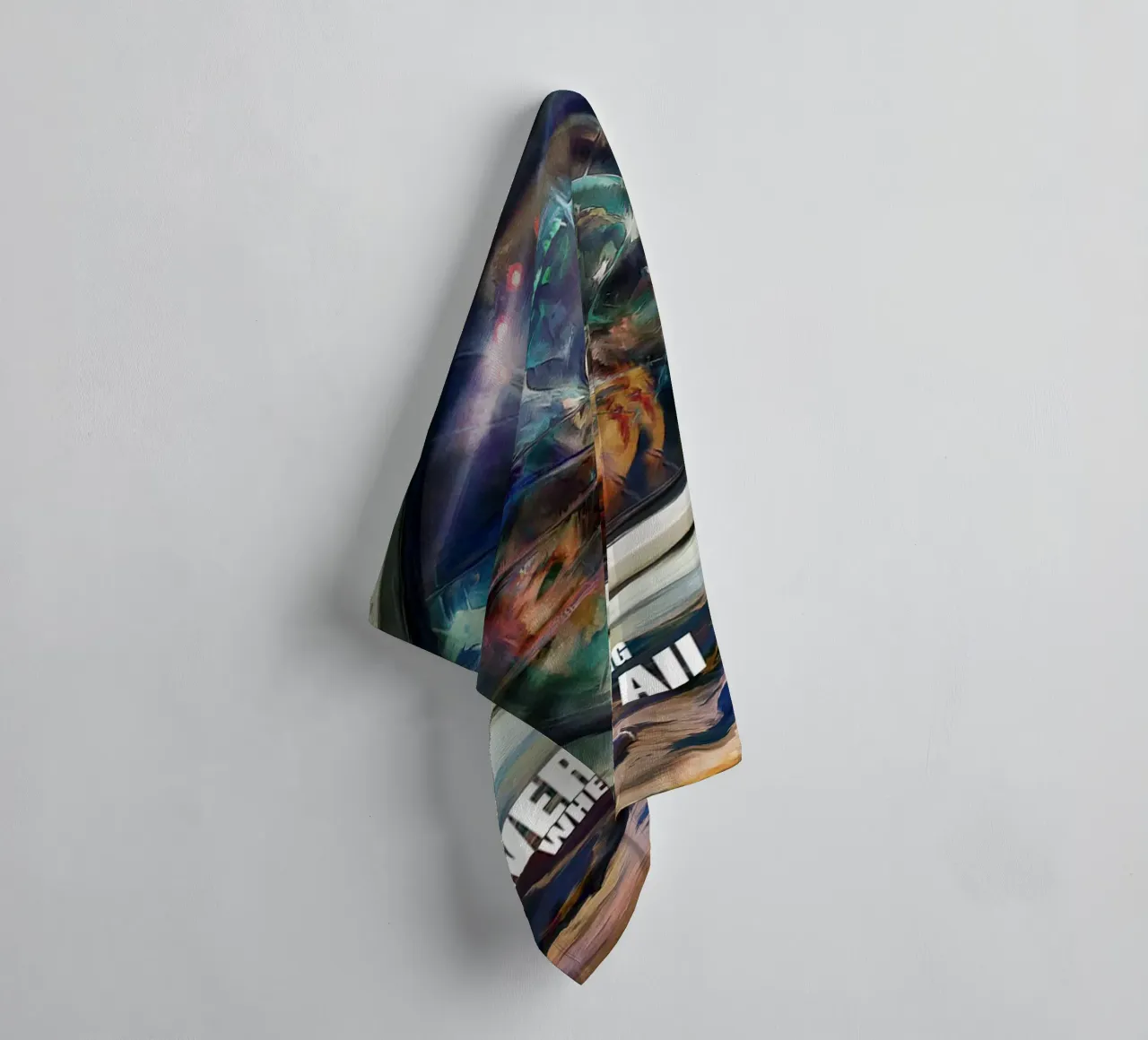 Everything Everywhere All At Once No.2 towel by Junkie Movie 2