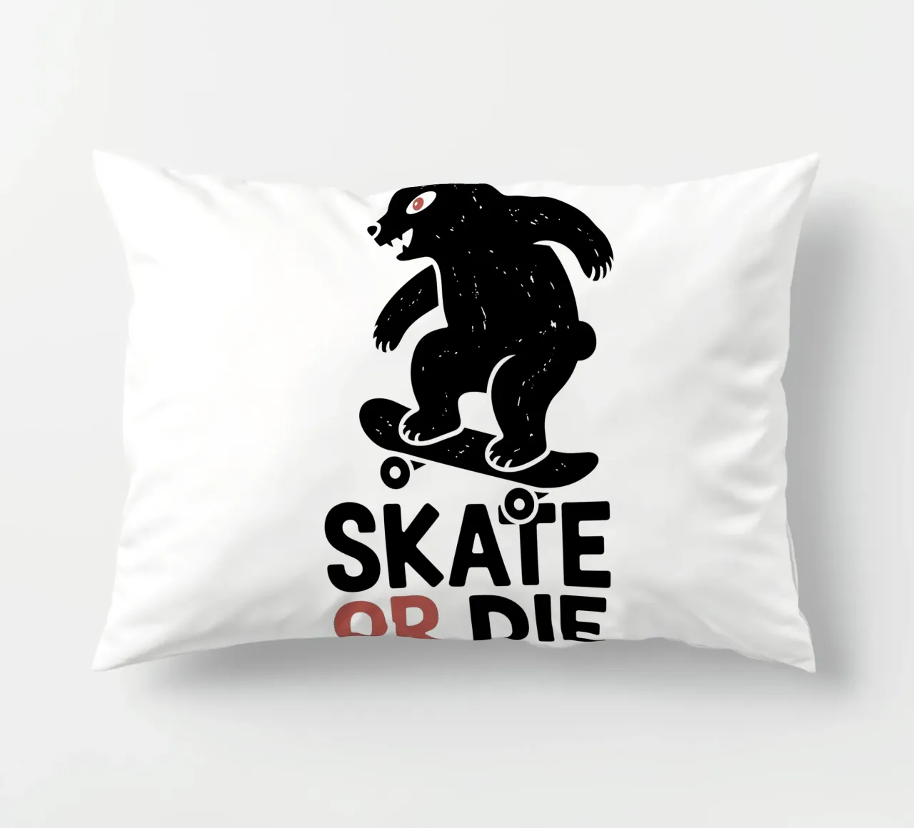 Orso giapponese da skateboard - Skate Or Die cuscino da GameDay Studio