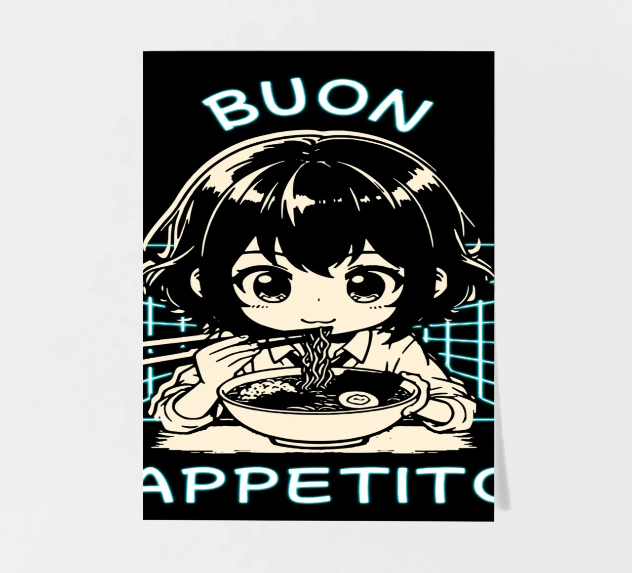 Genießen Sie Ihr Essen Stickerbogen von Gunawan Rb