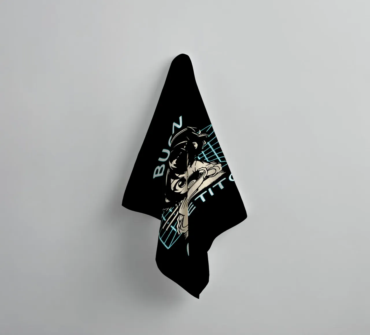 Eet smakelijk badhanddoek van Gunawan Rb