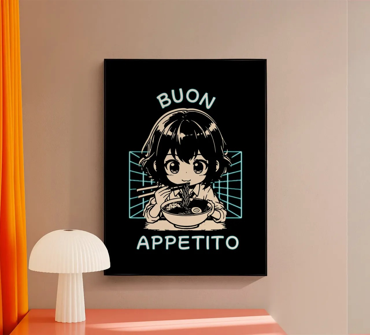 Buon Appetito plexiglass da Gunawan Rb