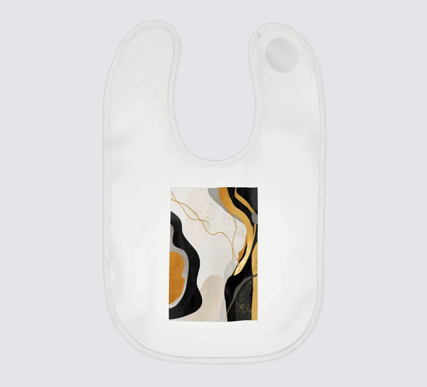 Silken Thread Pulse baby bib by Monarch Arc