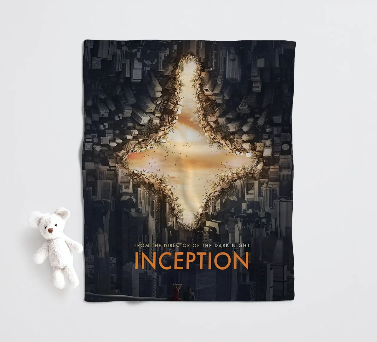 Inception The Dream is Real fleece blanket by Junkie Movie 2
