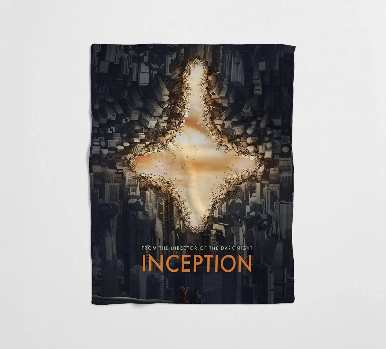 Inception The Dream is Real fleece blanket by Junkie Movie 2
