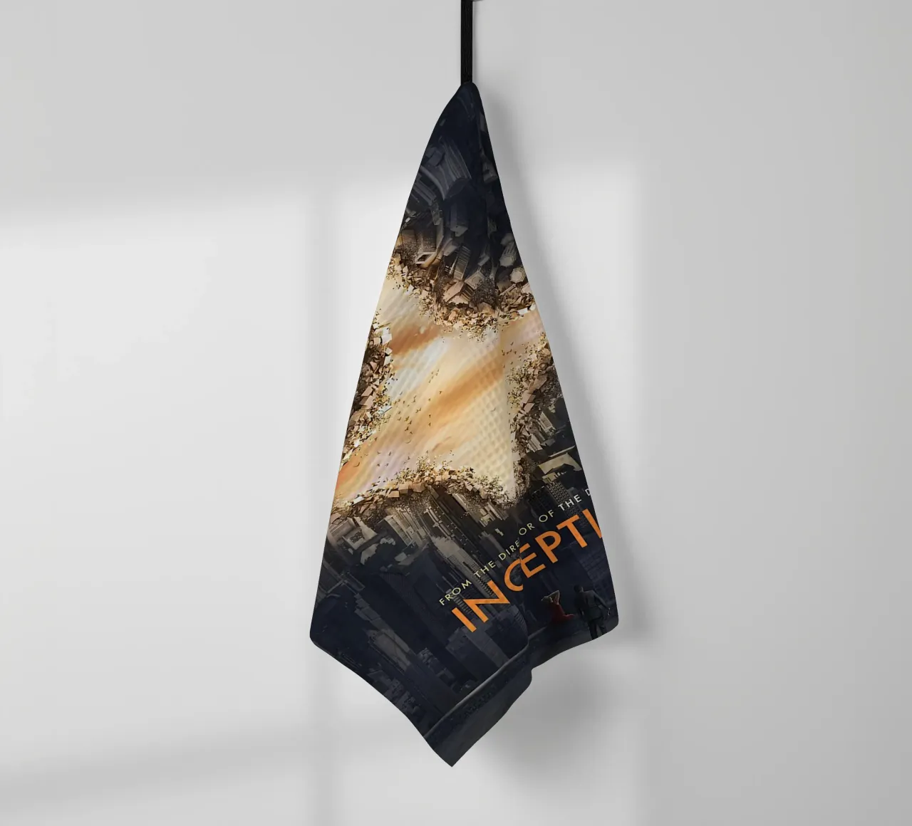 Inception The Dream is Real tea towel by Junkie Movie 2