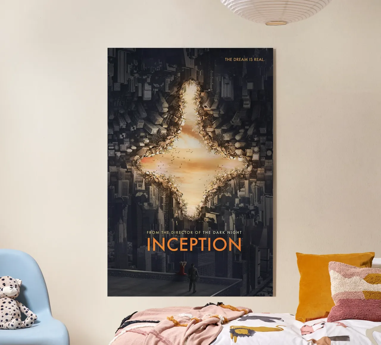 Inception The Dream is Real acrylic glass by Junkie Movie 2