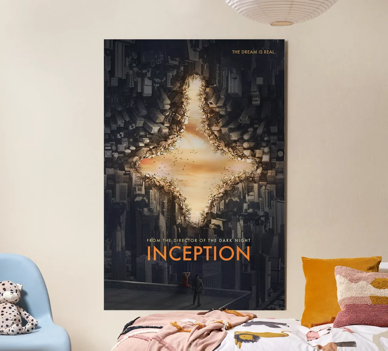 Inception Der Traum ist real Alu-Dibond von Junkie Movie 2