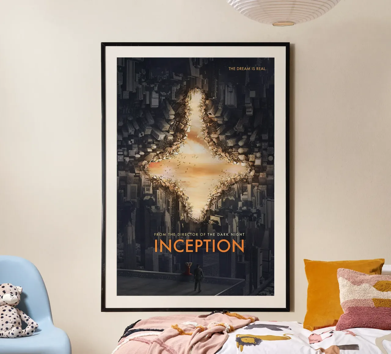 Inception The Dream is Real poster by Junkie Movie 2