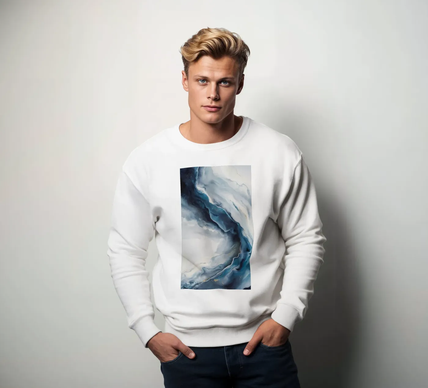 Deep Vortex Drift sweatshirt by Monarch Arc