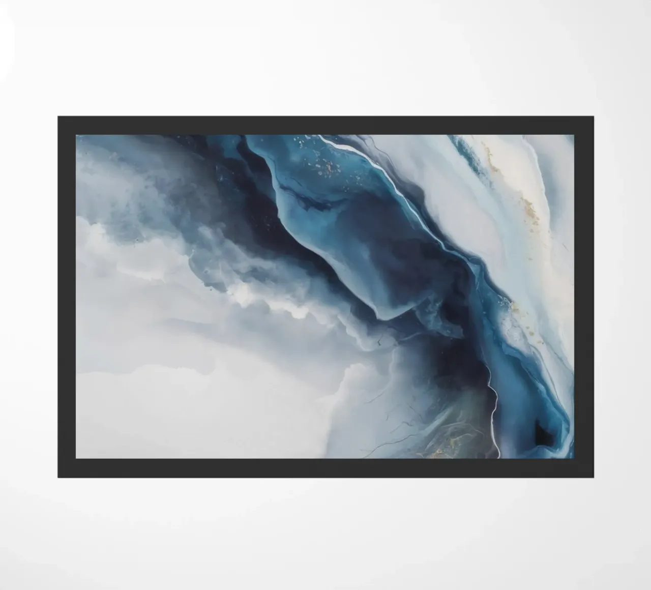 Deep Vortex Drift doormat by Monarch Arc