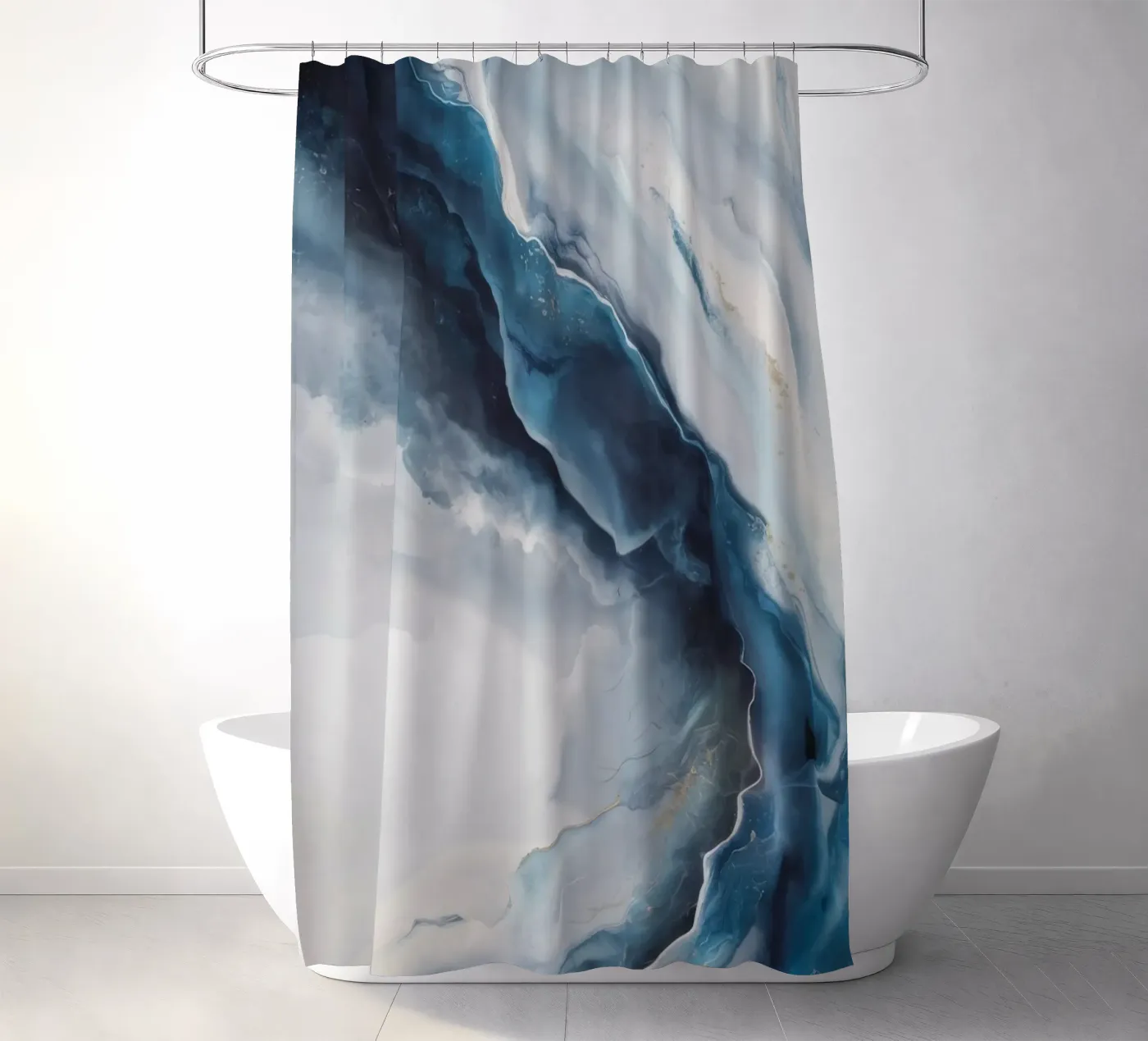 Deep Vortex Drift douchegordijn van Monarch Arc