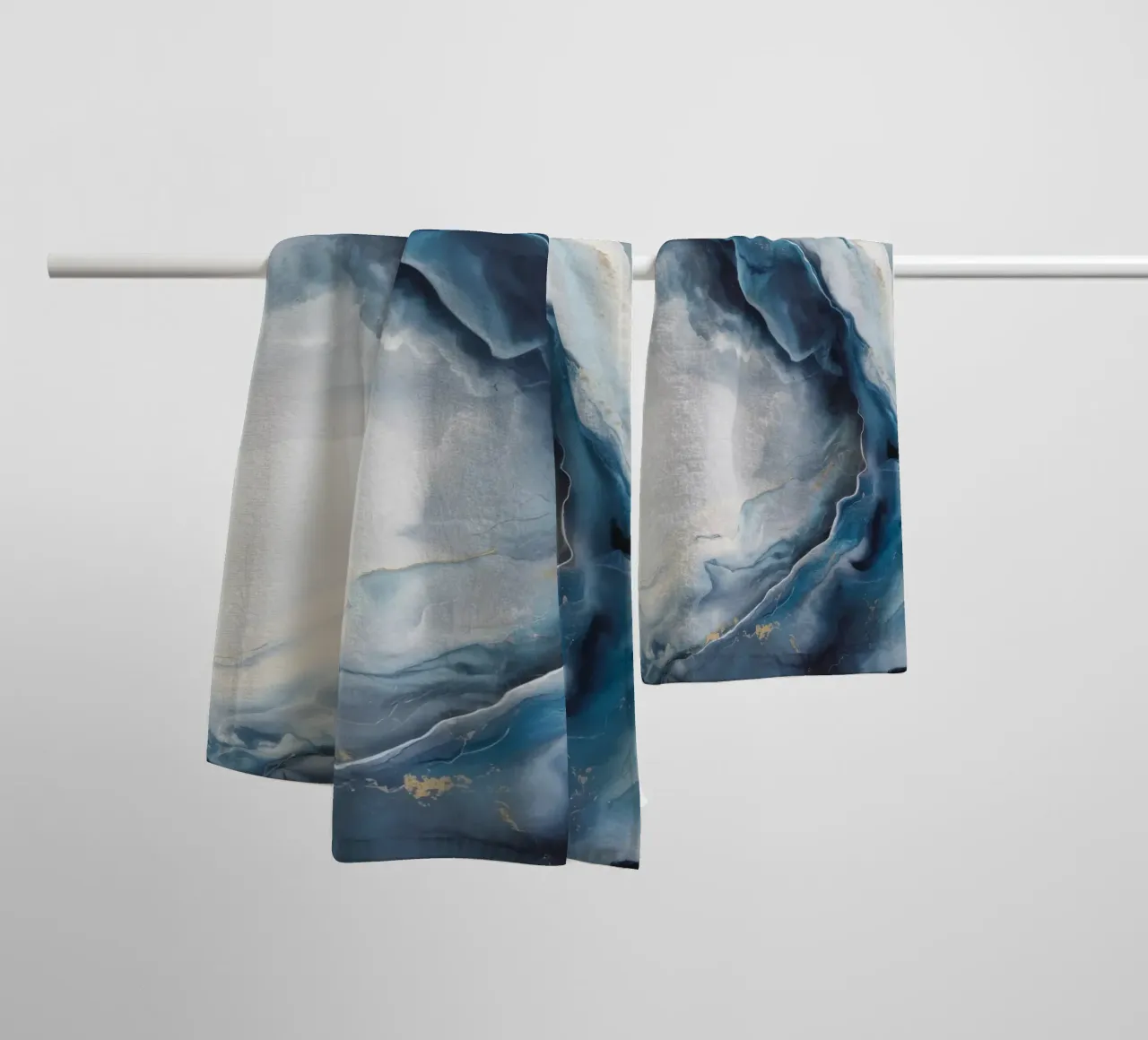 Deep Vortex Drift towel by Monarch Arc