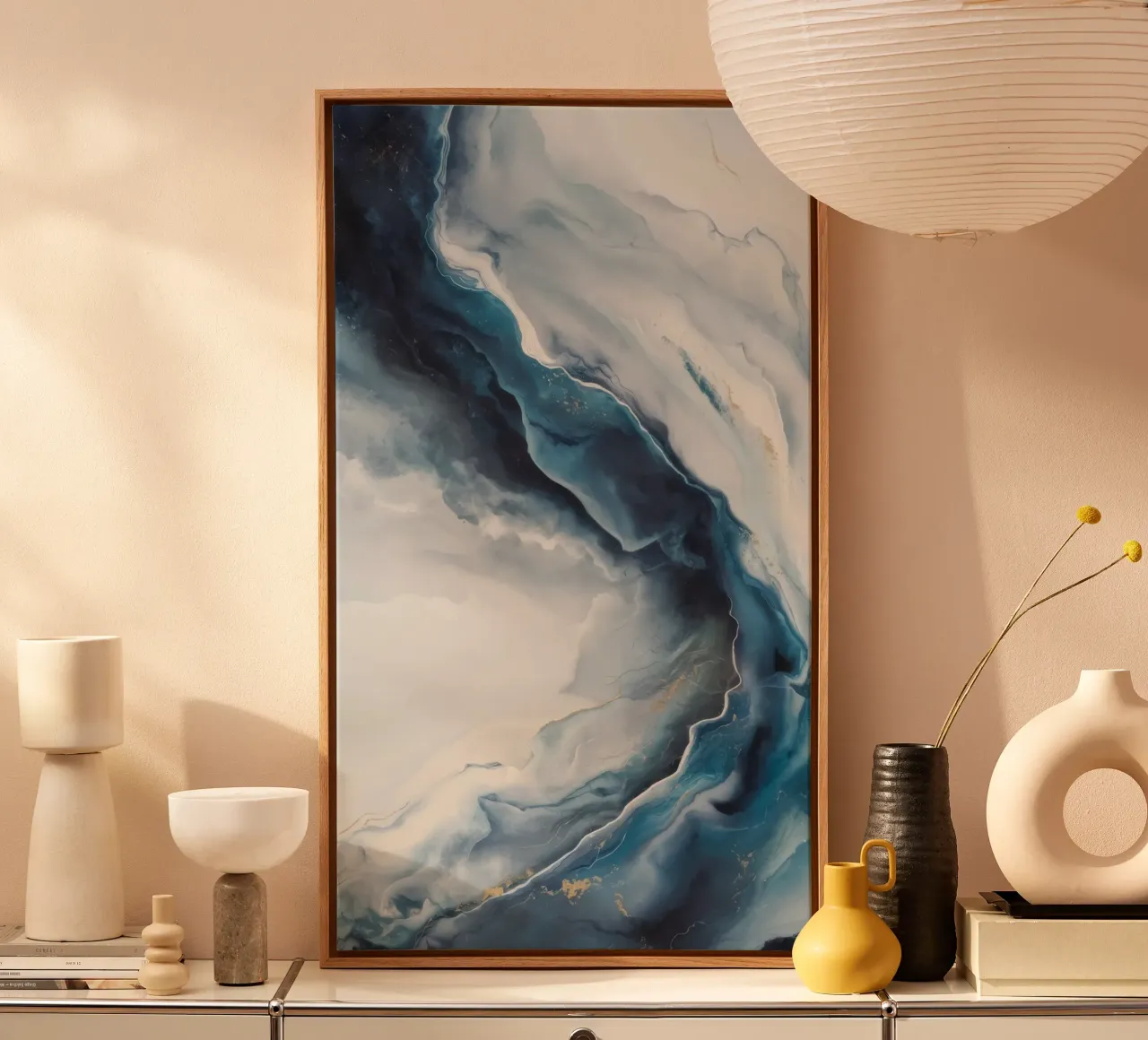 Deep Vortex Drift canvas van Monarch Arc