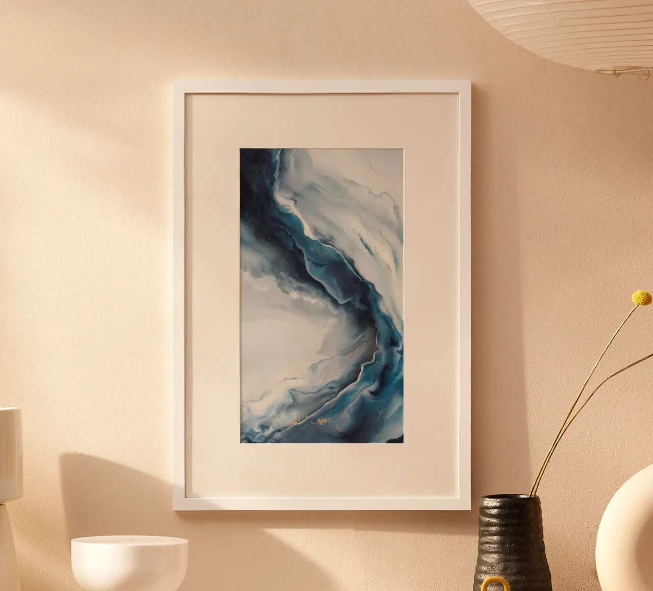 Deep Vortex Drift poster van Monarch Arc