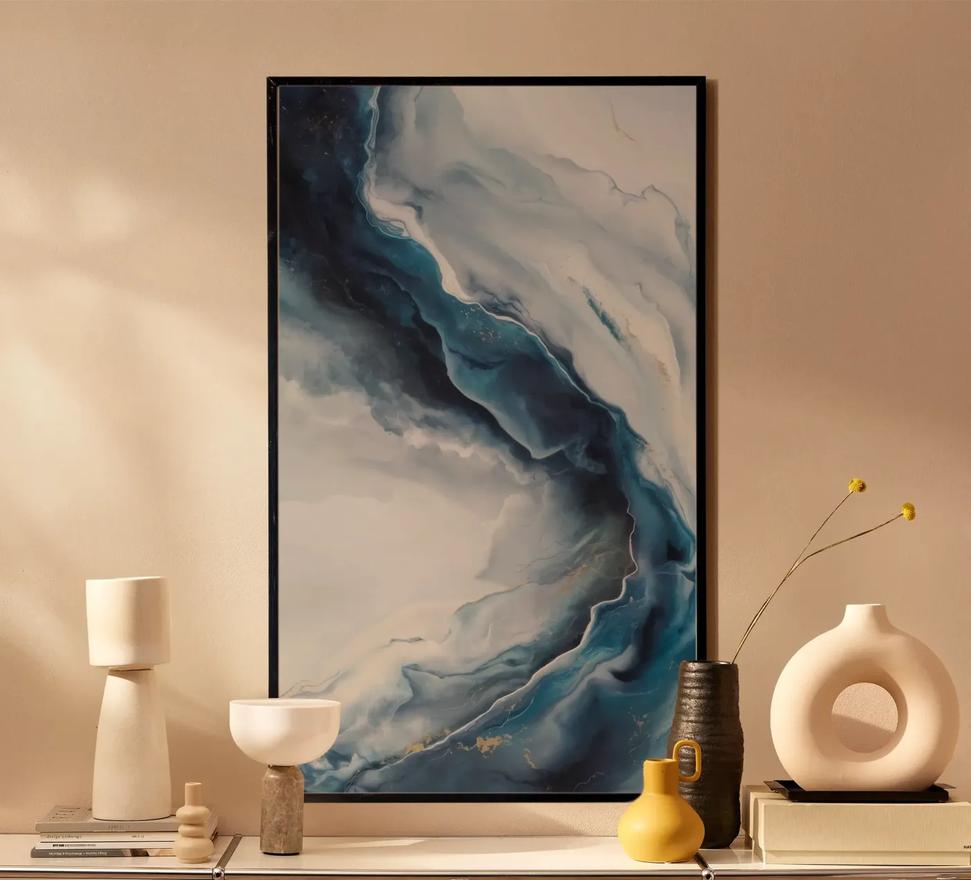 Deep Vortex Drift poster van Monarch Arc