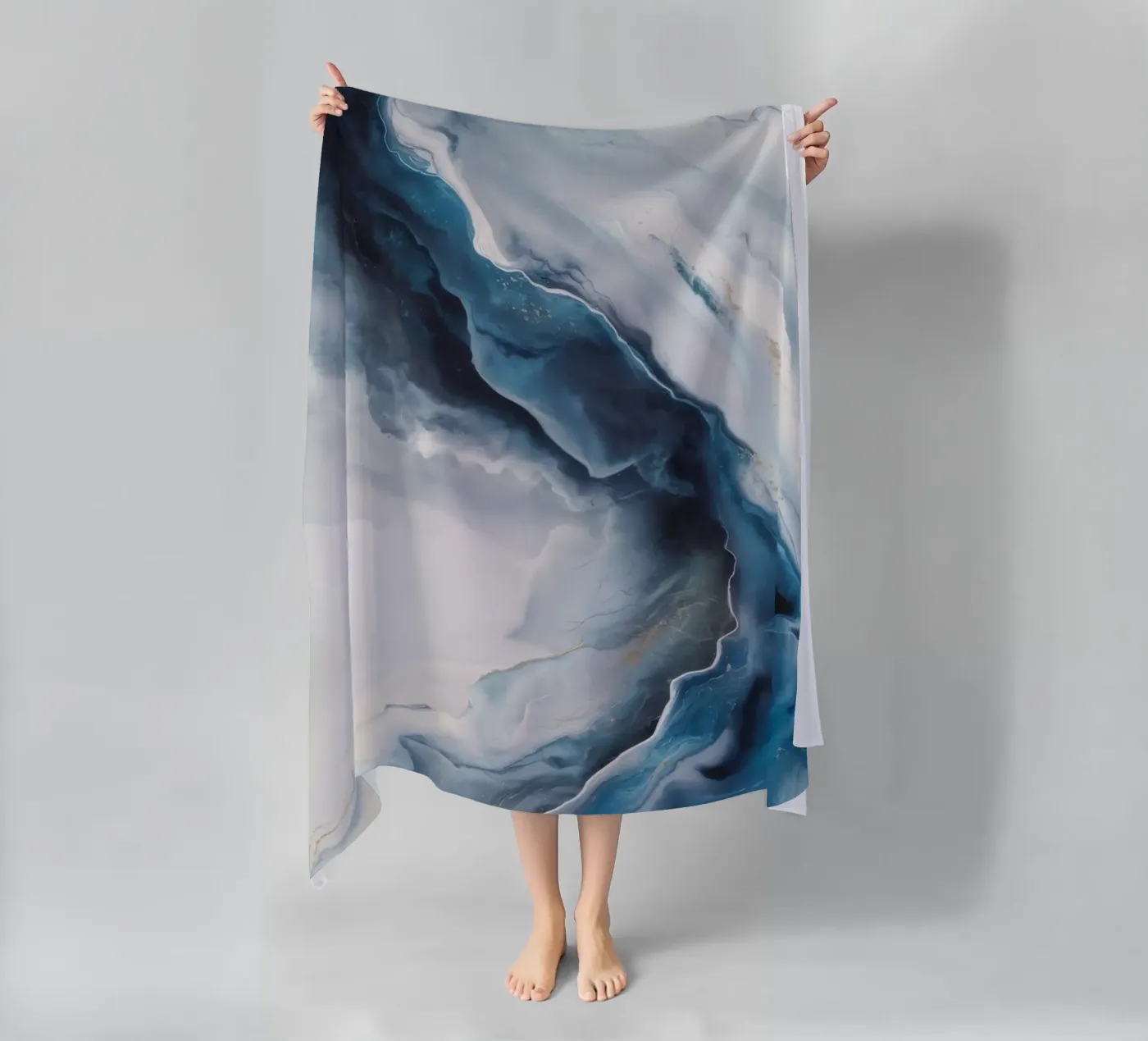 Deep Vortex Drift strandhanddoek van Monarch Arc