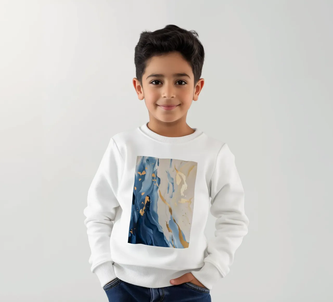 Floraison de la marée dorée sweat enfant de Monarch Arc