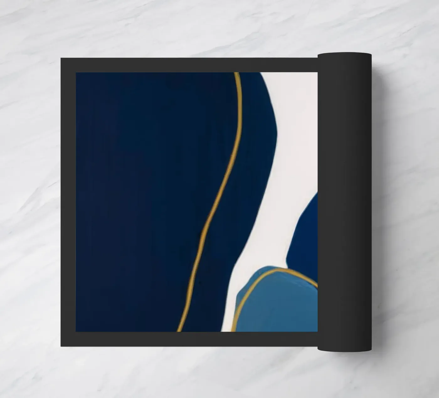 Echo Line Fold Fußmatte von Monarch Arc