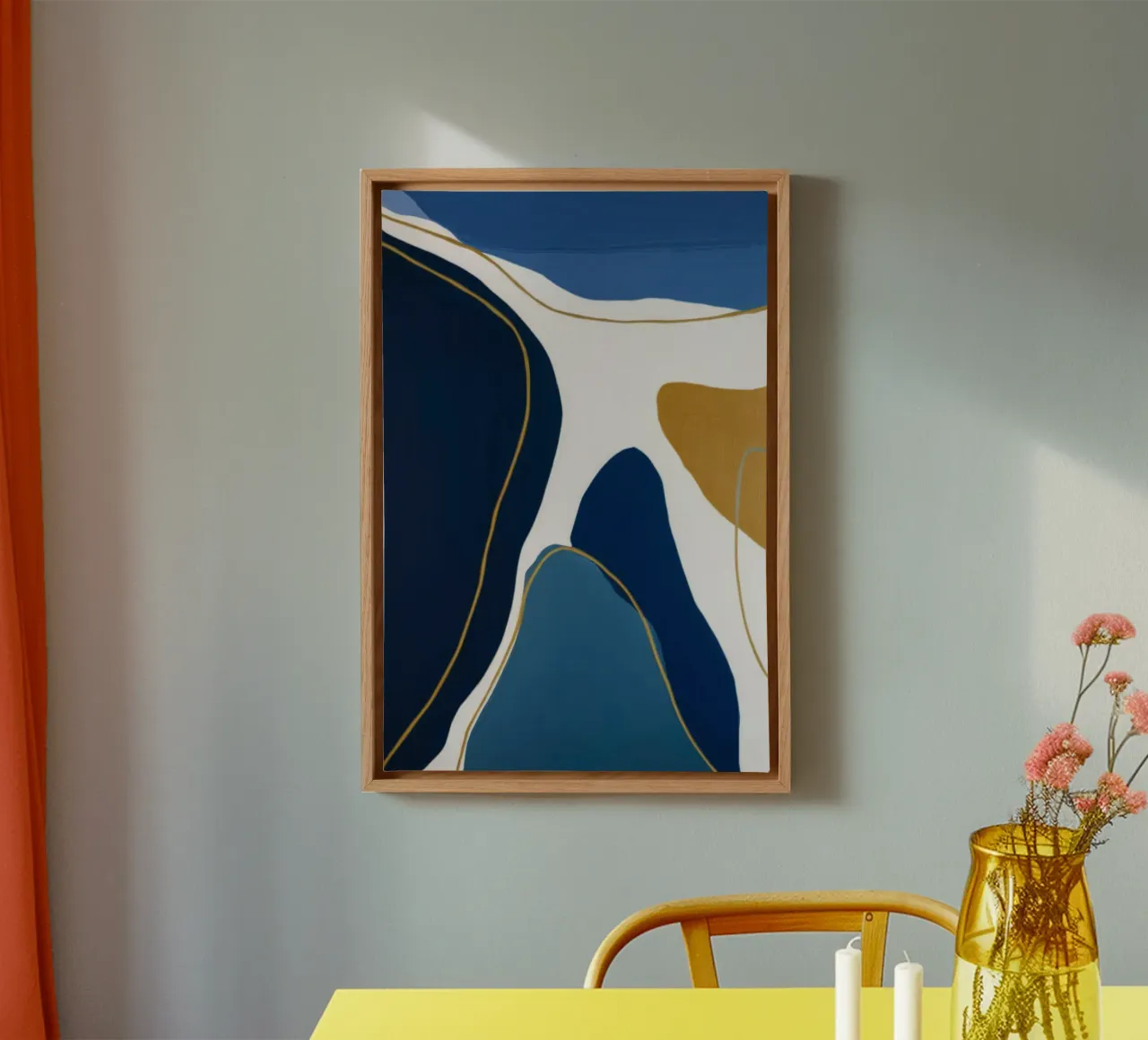 Echolijn vouwen canvas met Baklijst van Monarch Arc