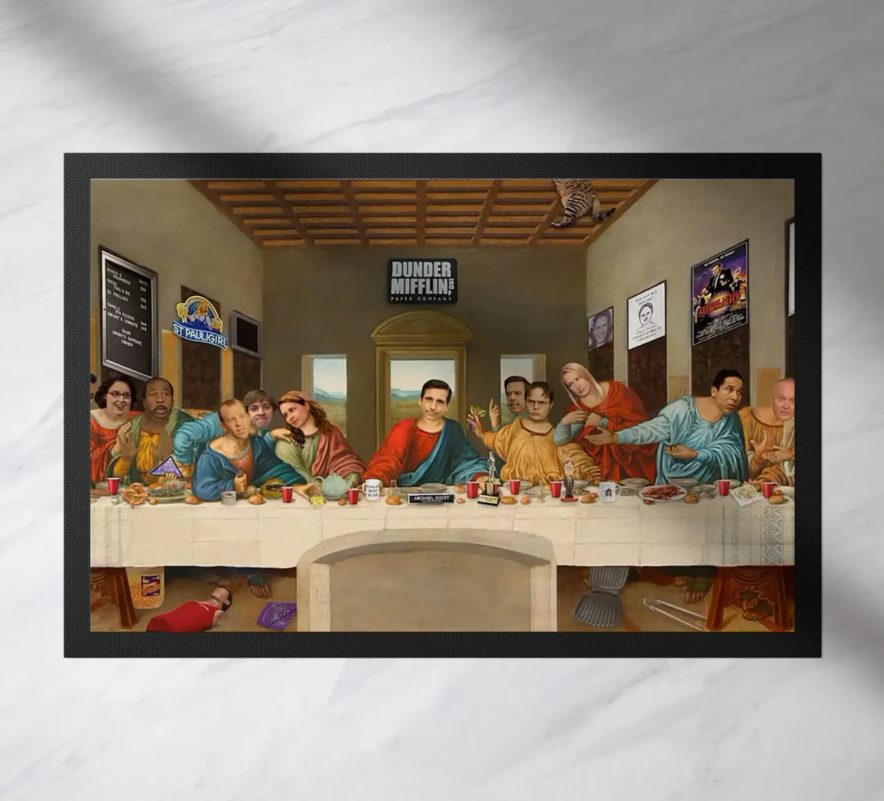 The Last Supper in the Office zerbino da Attaboy Dsgn