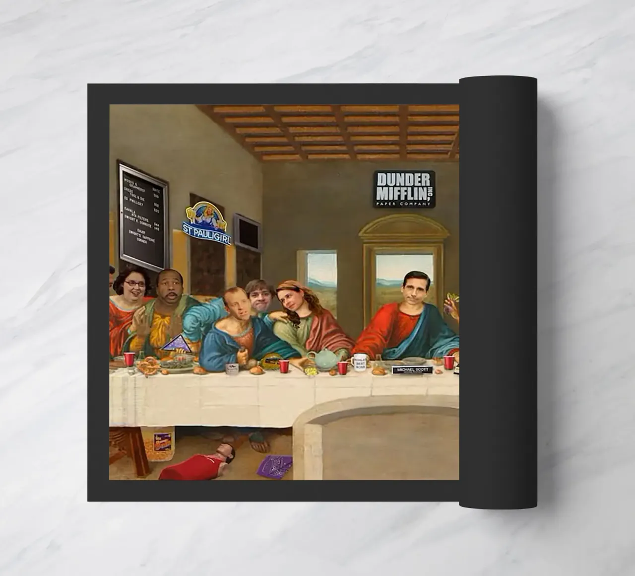The Last Supper in the Office zerbino da Attaboy Dsgn