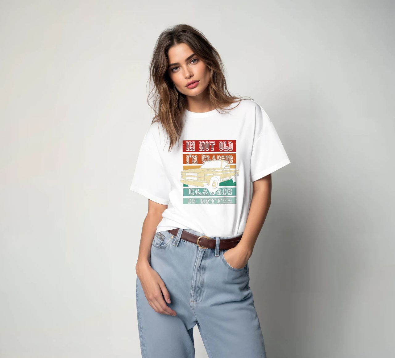 non sono vecchio - sono un classico t-shirt da Gunawan Rb