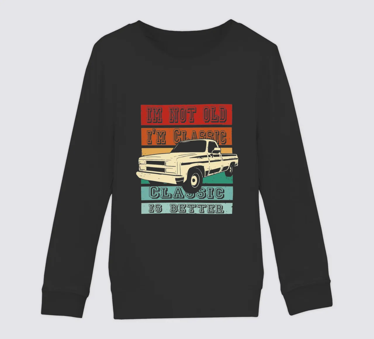 non sono vecchio - sono un classico felpa bambino da Gunawan Rb