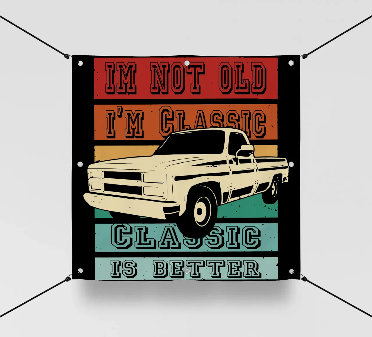 non sono vecchio - sono un classico telo in pvc da Gunawan Rb