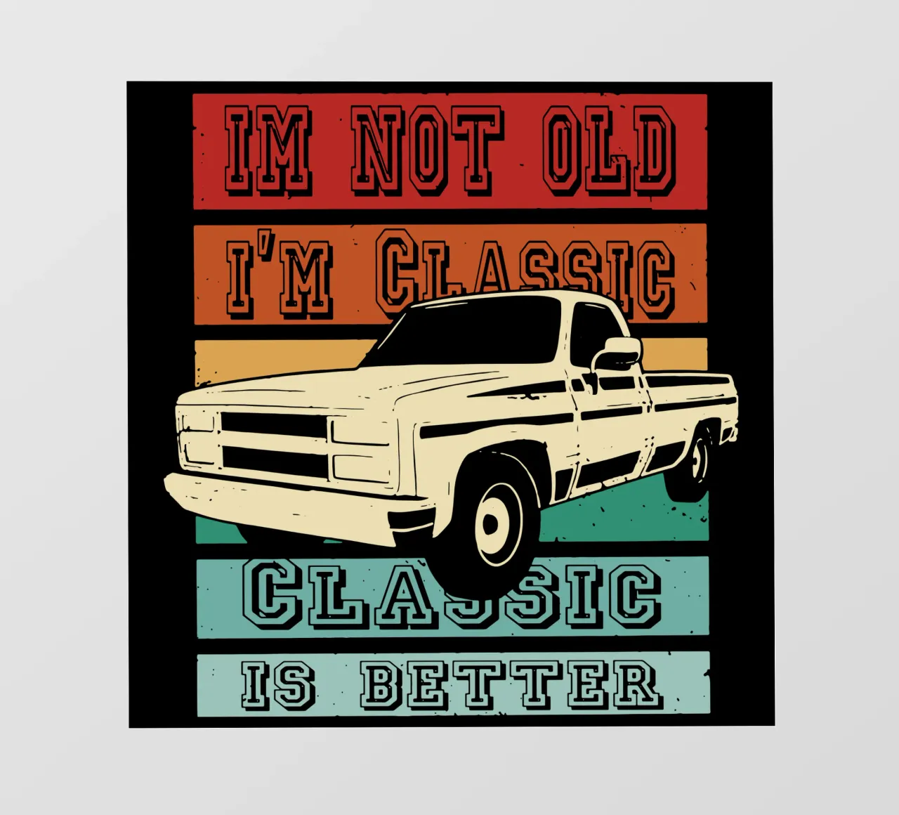 non sono vecchio - sono un classico telo in pvc da Gunawan Rb