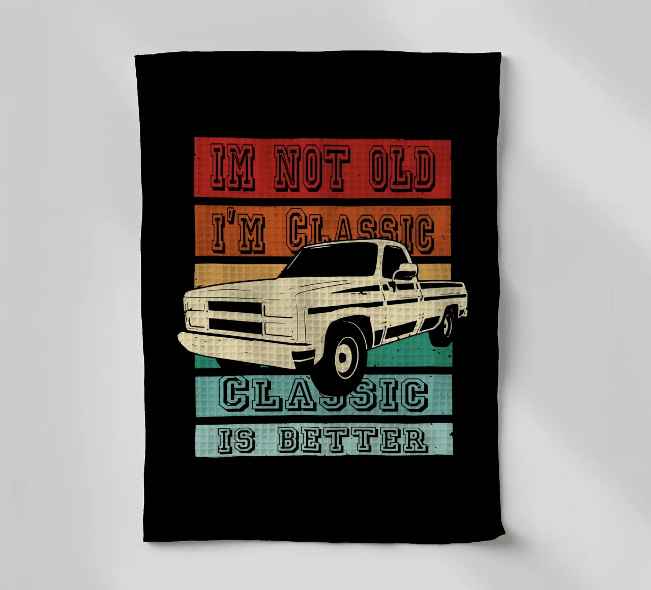 non sono vecchio - sono un classico canovaccio da cucina da Gunawan Rb