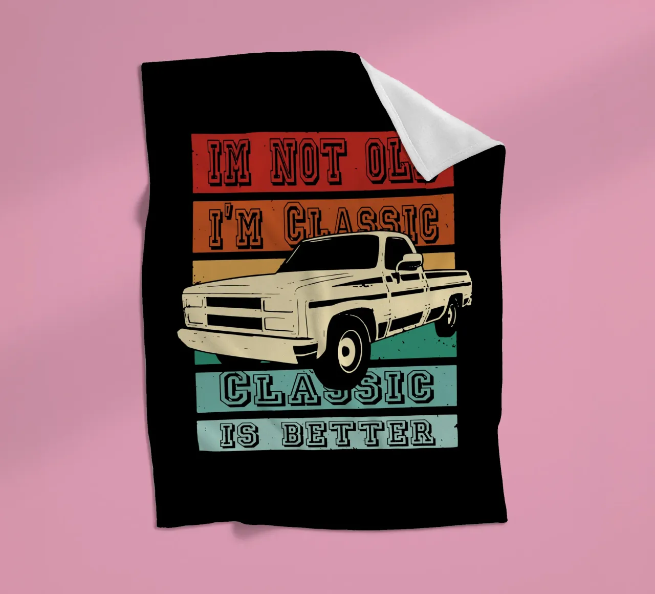 i'm not old - i'm Classic fleece blanket by Gunawan Rb