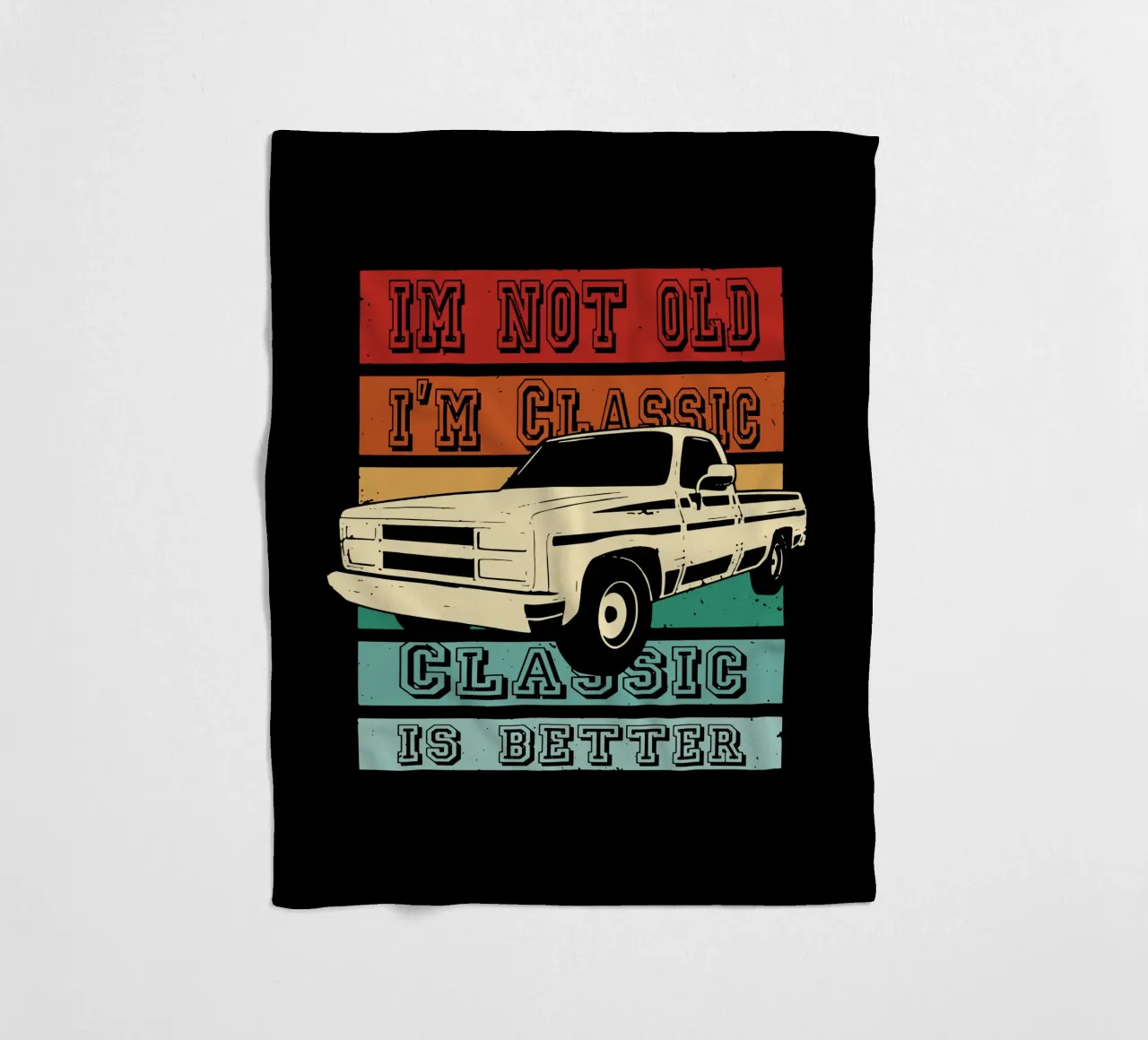 i'm not old - i'm Classic fleece blanket by Gunawan Rb