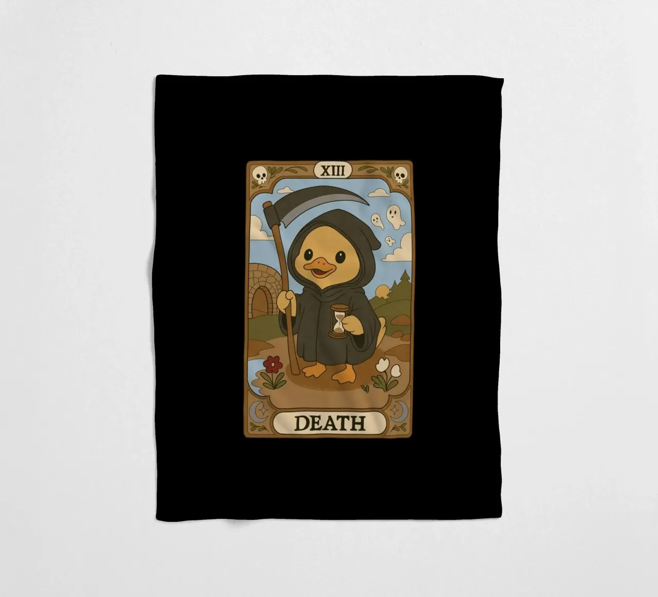 Tarocchi dell'anatra - Morte coperta in pile da Loobs
