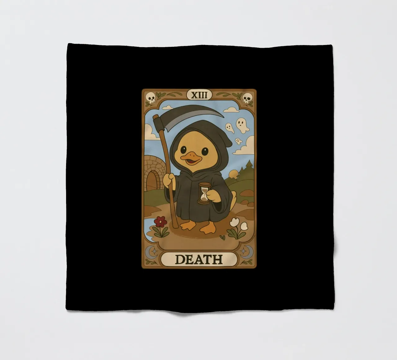 Tarocchi dell'anatra - Morte coperta in pile da Loobs
