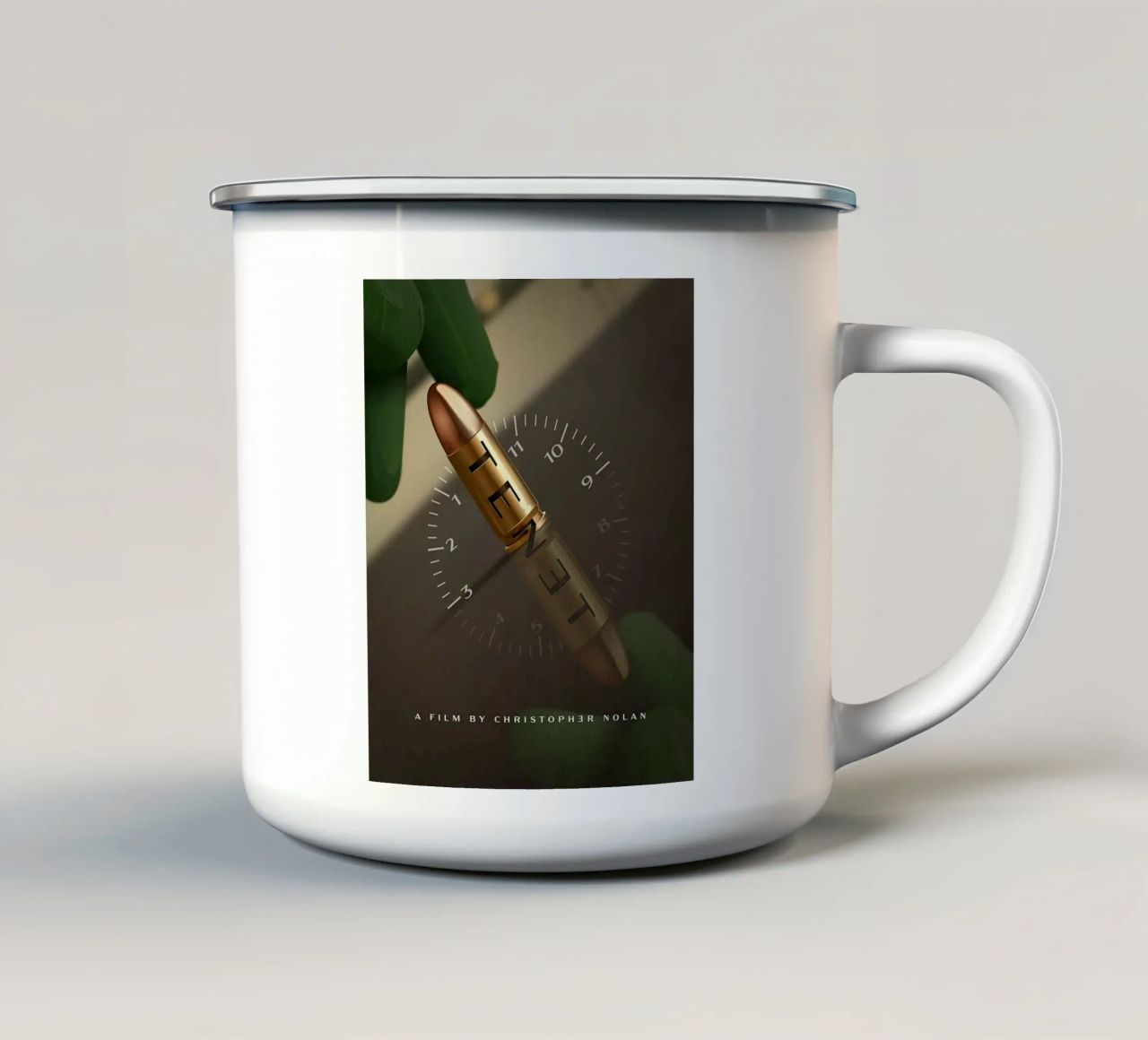 Proiettile Tenet tazza in smalto da Junkie Movie 2