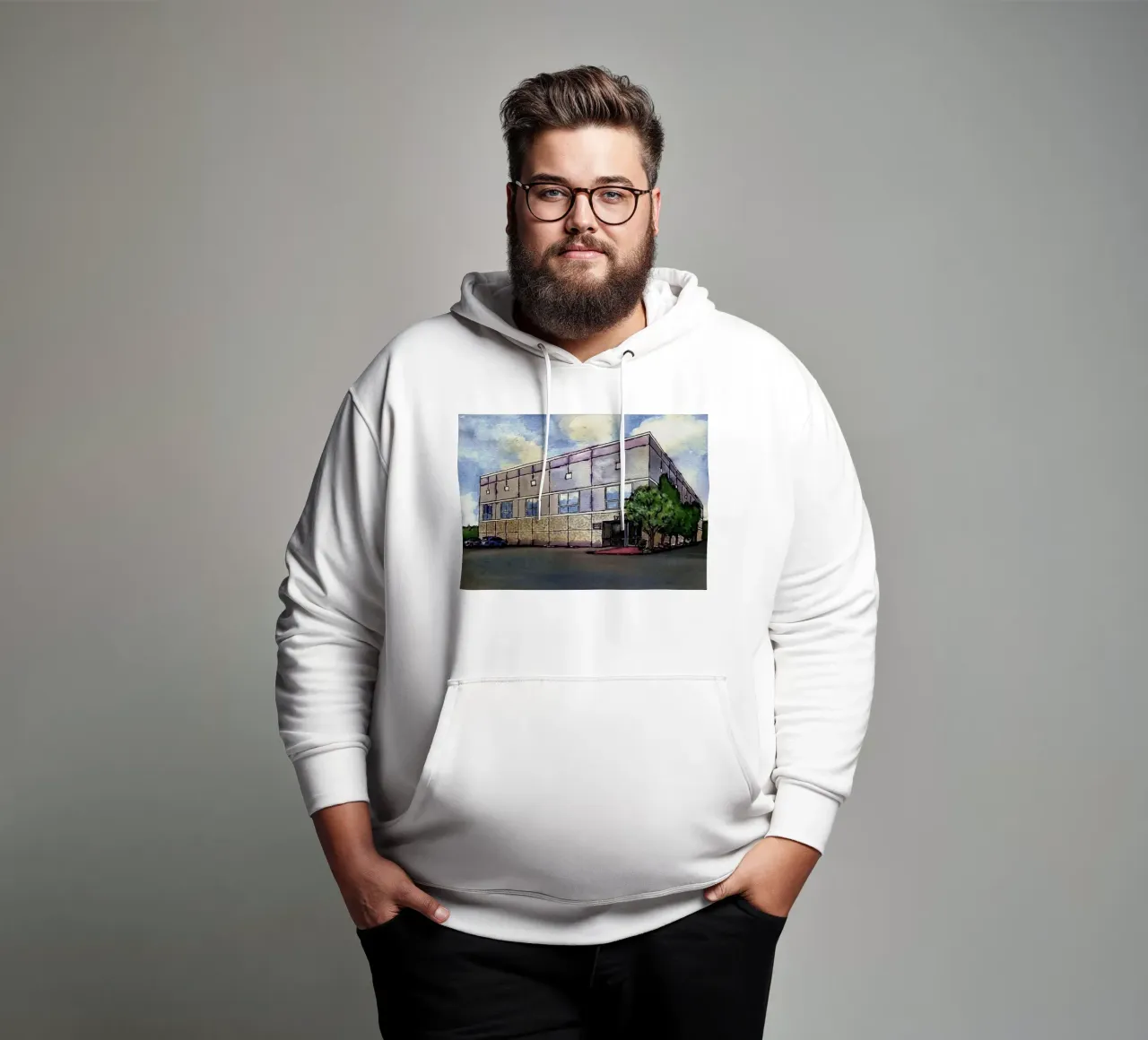The Office felpa con cappuccio da Attaboy Dsgn