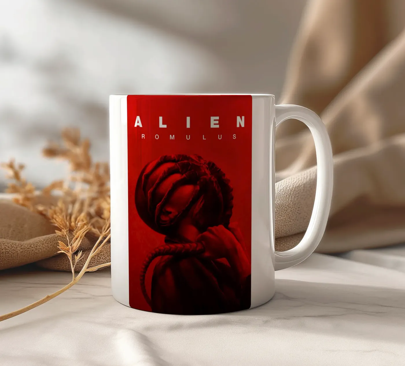 Alien Romulus ceramic mug by Junkie Movie 2