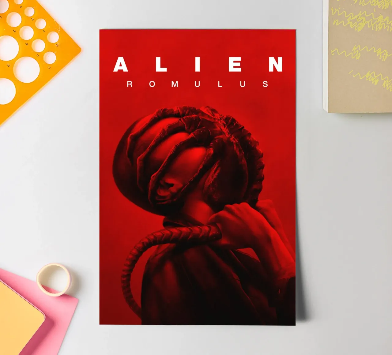 Alien Romulus sticker sheet by Junkie Movie 2