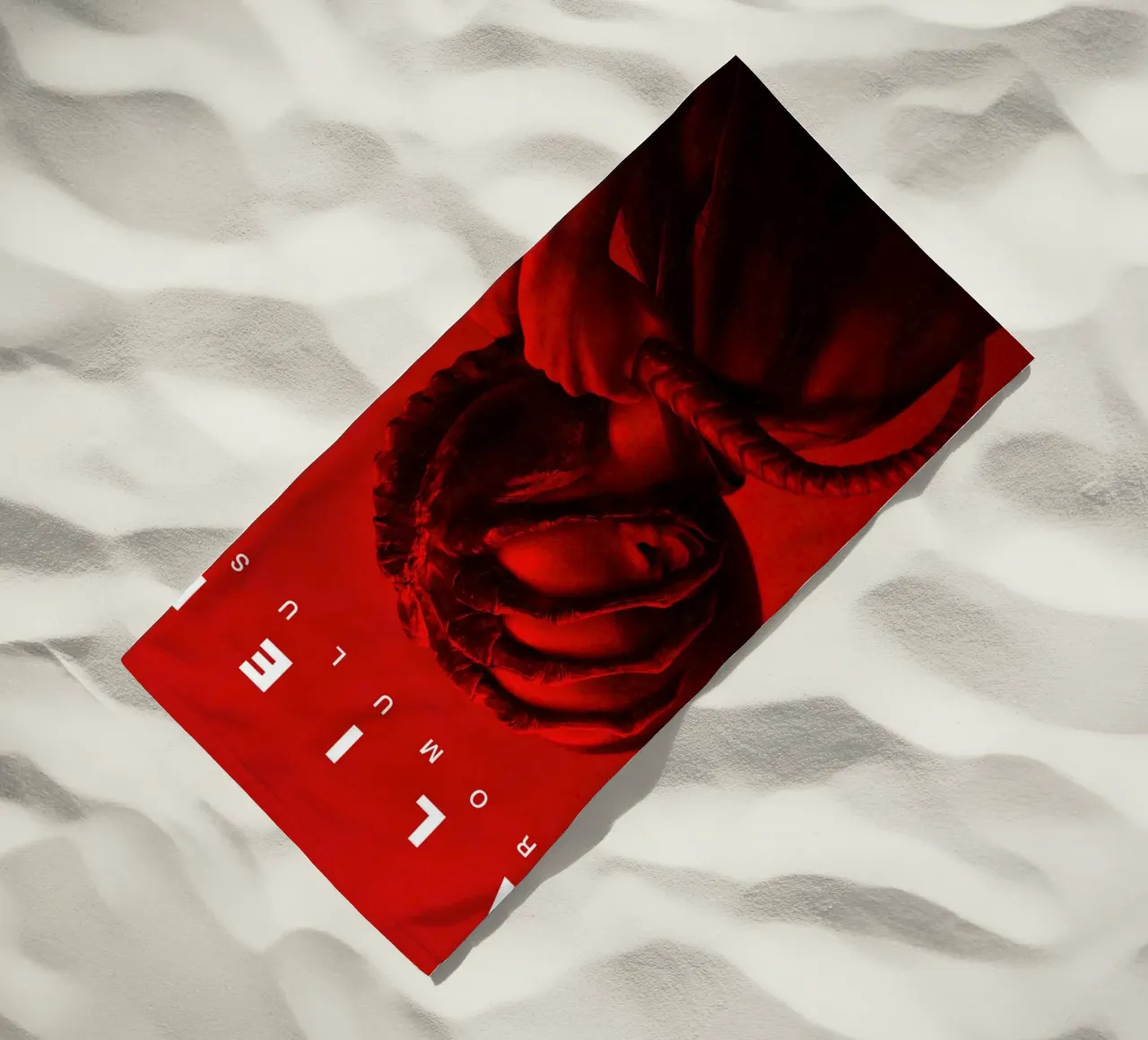 Romolo alieno telo mare da Junkie Movie 2