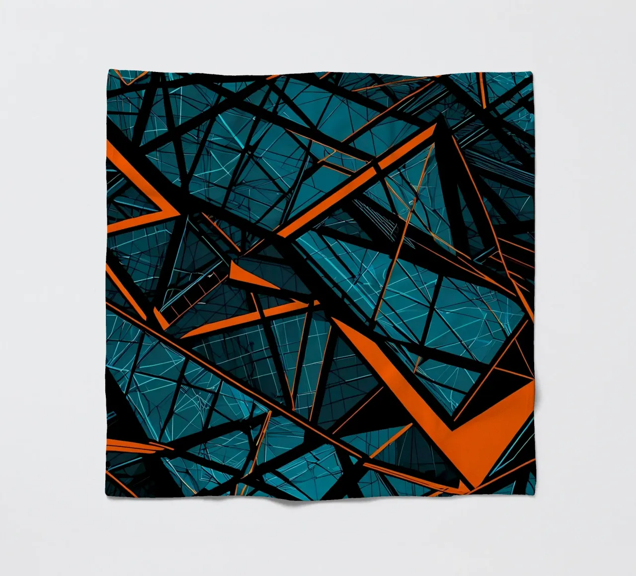 Abstrakt Stahlgeflecht fleece blanket by kosinsart.gallery