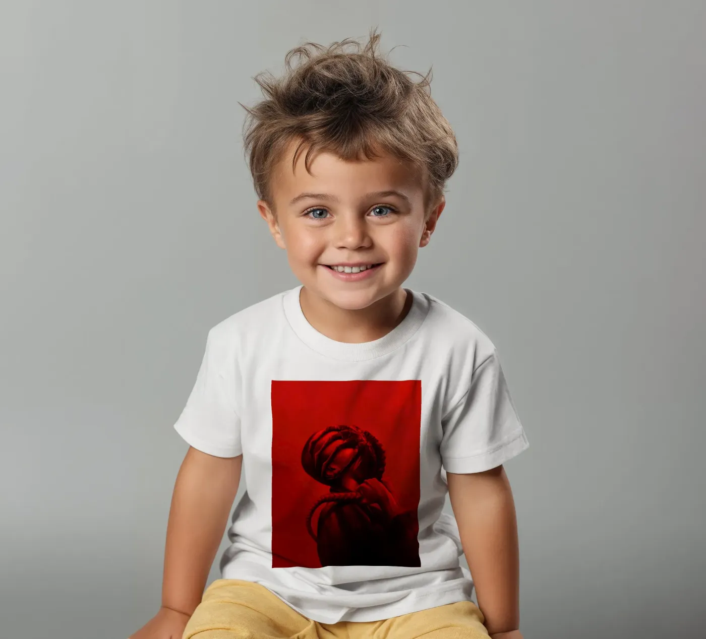 Alieno Romolo senza testo t-shirt bambini da Junkie Movie 2